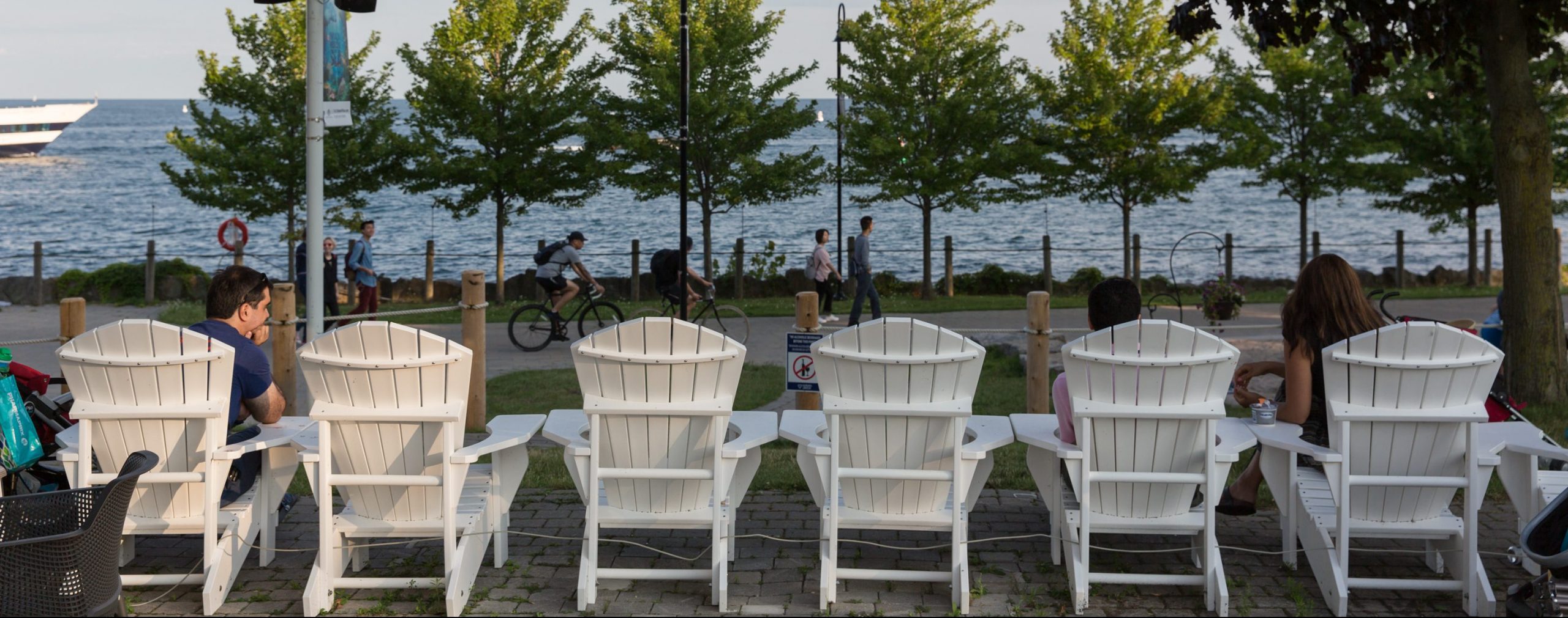 Ontario Place - Chairs by the Waterfront