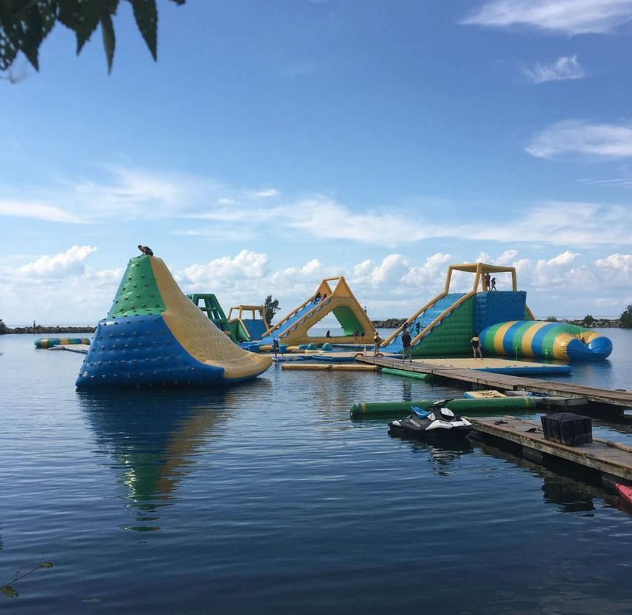 Ontario Place — Lake Shore Inflatable Waterpark