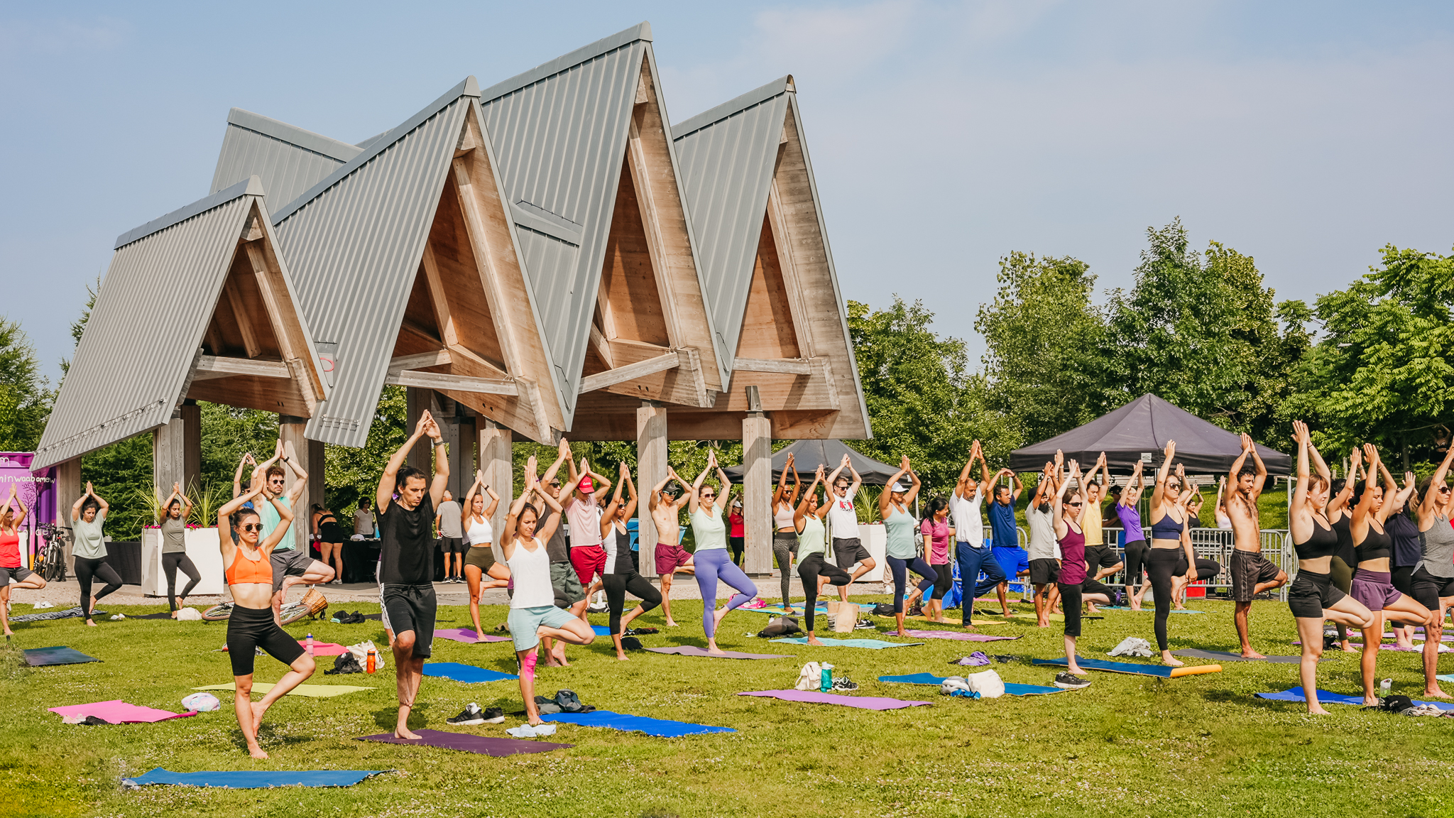 Yoga in Trillium Park 2024